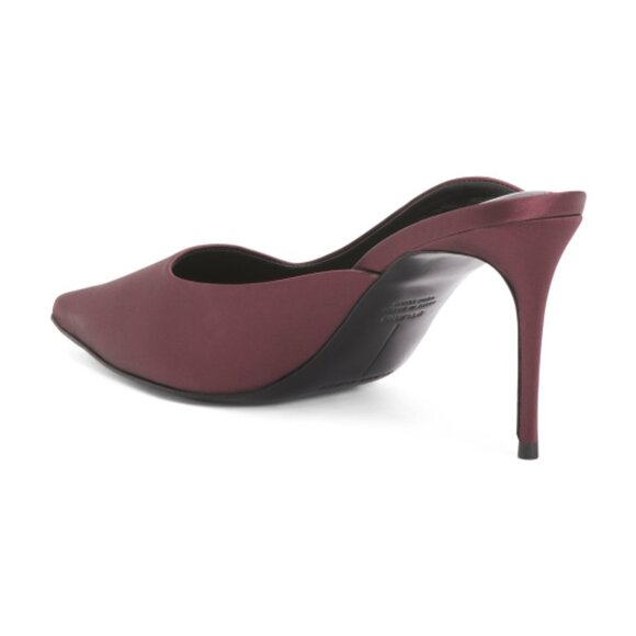 BLACK SUEDE STUDIO Handmade In Brazil Icon80 Heeled Mules NWT - Picture 2 of 3